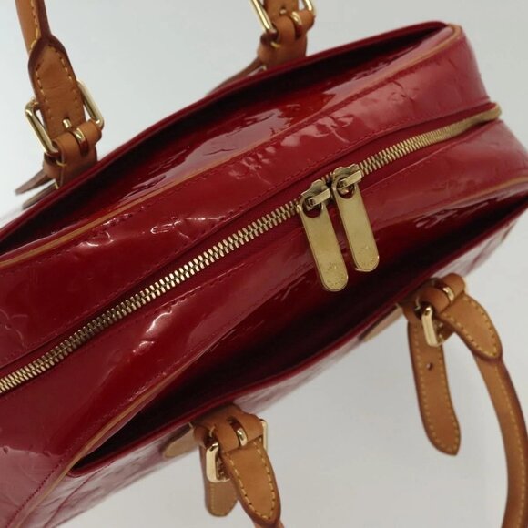 LOUIS VUITTON Monogram Vernis Summit Drive Bag Pomme D'amour - Picture 6 of 16